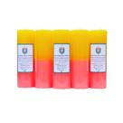 Kit 5 velas votiva 7 dias 260g (amarela e rosa)