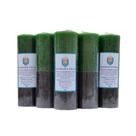 Kit 5 velas votiva 7 dias 260g (verde e preta)