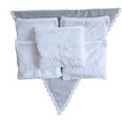 Kit 5 Véus CCB Madrinha Casamento Porta Véu Bordado o Nome