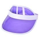 Kit 5 Viseira Transparente Anitta Verão Piscina Sol Praia Proteção Corrida Cores