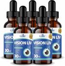 Kit 5 Vision Liv - Astaxantina, Zeaxantina, Luteína, Vitaminas e Zinco 30ml Celliv
