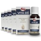 Kit 5 Vita D3 2000ui Vitafor 10ml em Gotas