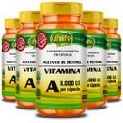 Kit 5 Vitamina A Retinol Unilife 60 Cápsulas