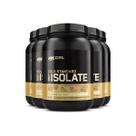 Kit 5 Whey Gold Isolate Optimum Nutrition Baunilha 720g