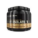 Kit 5 Whey Gold Isolate Optimum Nutrition Chocolate 744g