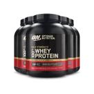 Kit 5 Whey Gold Standard Optimum Nutrition Chocolate 2.29Kg