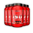 Kit 5 Whey Protein Iso Triple Zero Integral Medica Chocolate 900g