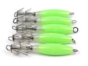 Kit 5 Zangarilhos Fluorescentes (10cm 14gr) - Cmik