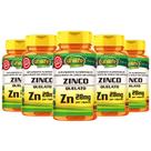 Kit 5 Zinco Quelato 60 cápsulas Unilife