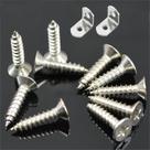 Kit 50 200 Parafuso Aço 4,0X16mm Chata Philips Bicromatizado