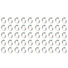 Kit 50 Abraçadeira Aço Carbono Fita 14mm 76x95mm 3x3.3/4 Kit 50 Abraçadeira Aço Carbono Fita 14mm 76x95mm 3x3.3/4