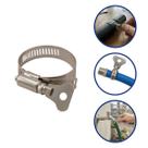 Kit 50 Abraçadeira Borboleta Inox 13-23mm Para Mangueira Jardim Automóveis Kit 50 Abraçadeira Borboleta Inox 13-23mm Para Mangueira Jardim Automóveis