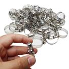 Kit 50 Abraçadeira Rosca S/ Fim 5/8 Polegada 10mm 16mm Inox Kit 50 Abraçadeira Rosca S/ Fim 5/8 Polegada 10mm 16mm Inox