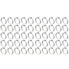 Kit 50 Abraçadeira Rosca Sem Fim Aço Carbono Fita 9mm 44x57mm 1.3/4x2.1/4" Suprens Kit 50 Abraçadeira Rosca Sem Fim Aço Carbono Fita 9mm 44x57mm 1.3/4x2.1/4" Suprens