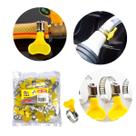 Kit 50 Abraçadeiras com Borboleta 8-12mm Ajustáveis