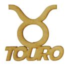 Kit 50 Aplique Signo Decoração Laser 7x6,5 Mdf Madeira Cru