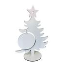 KIT 50 Arvores de natal de MDF com enfeite para sublimação 02