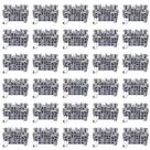 Kit 50 Bornes BTWI Push In Com Mola 24A 2,5mm² Weg