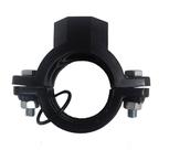 Kit 50 Braçadeira de tomada pvc 50 mm x 3/4 para irrigação