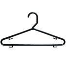 Kit 50 cabides 4 garras preto