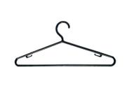 KIT 50 cabides preto para roupas. KIT 50 cabides preto para roupas.