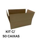 Kit 50 Caixa de Papelão Embalagem 16x11x3 Mini Pac