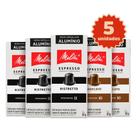 Kit 50 Cápsulas Melitta 30 Ristretto e 20 Marcato