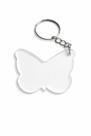 Kit 50 Chaveiro Borboleta sem Personalização com Argola