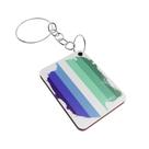 Kit 50 Chaveiros MDF Orgulho LGBT