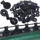Kit 50 Clips Grande Presilha para Tecido Tela Sombrite