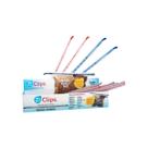 Kit 50 Clips Veda Sacos Conserva Alimentos Líquidos Doces