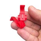 Kit 50 Conector De Derivação Emenda Cabos Fio Conexão Rápida
