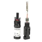 Kit 50 Conector MC4 Diodo 30A Anti Reversão Energia Solar