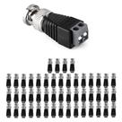 Kit 50 Conectores BNC Borne Macho CONEX 1000 Intelbras