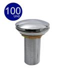 Kit 50 Ducha Higiênica Completa C/ Registro 1/4 Volta Ducha De Mão Cromada Abs Flexível Inox De 1,20m Mod. Alavanca C70