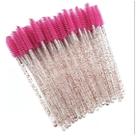 kit 50 Escovinha Cílios Escova Micropigmentação Extensão Fio 50 Unidades