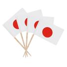 Kit 50 Espetinho Bandeira Japão 6 Cm Festa Decoração Petisco Casa Cozinha Restaurante Festa Gastronomia