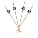 Kit 50 Espeto Bola Futebol 12cm Copa Do Mundo Jogos Petisco