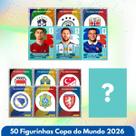 Kit 50 Figurinhas Aleatórias Copa do Mundo 2026 Coleção Sortidos Jogadores Kit 50 Figurinhas Aleatórias Copa do Mundo 2026 Coleção Sortidos Jogadores