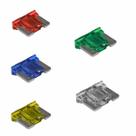 Kit 50 Fusivel Micro Elemento Curto 10A 15A 20A 25A 30A