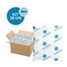 Kit 50 Gelo Gel Bolsa Artificial Reutilizável Flexível Compressa 300g