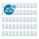 Kit 50 Gelo Gel Bolsa Artificial Reutilizável Flexível Compressa 500g