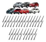Kit 50 hastes antena teto universal com pino m5 m6