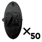 KIT 50 Isolador Para Cerca Elétrica Simples