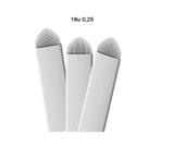 Kit 50 Lâminas 18 U 0,25 Agulha Micropigmentação