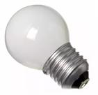 Kit 50 Lâmpada Bolinha Leitosa Incandescente 15w 220v E27