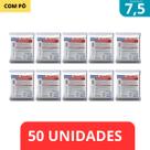 Kit 50 Luva Cirúrgica Estéril 7,5 Com Po Sensitex Mucambo