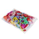 Kit 50 Marcadores Crochê Tricô Alfinete Plástico