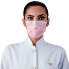 Kit 50 Máscara Descartável Adulto Tripla Anvisa C/ Clip Nasal