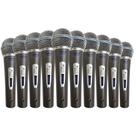Kit 50 Microfones Dinâmicos com Fio TK 22C Onyx